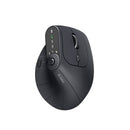 Ergonomic Vertical Mouse - 2.4G/Bluetooth Multi - Mode, LED Display, 57 - Degree Angle, & 400mAh Battery(Black) - RnR Galore