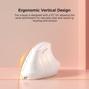 Ergonomic Vertical Mouse - Multi - Device Bluetooth5.0 & 2.4G Wireless, Adjustable DPI, Silent Click(black) - RnR Galore