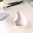 Ergonomic Vertical Mouse - Multi - Device Bluetooth5.0 & 2.4G Wireless, Adjustable DPI, Silent Click(white) - RnR Galore
