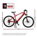 Everfit 26 Inch Electric Bike Mountain Bicycle eBike Built - in Battery 250W - RnR Galore