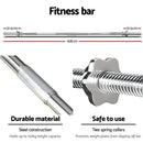 Everfit 58kg Barbell Set Weight Plates Bar Lifting Bench 168cm - RnR Galore