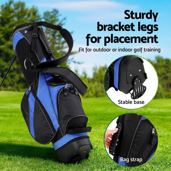 Everfit 6 Way Dividers Golf Bag Stand Insulated Carry Bag Zippered Rain Cover - RnR Galore