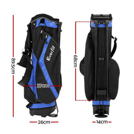 Everfit 6 Way Dividers Golf Bag Stand Insulated Carry Bag Zippered Rain Cover - RnR Galore
