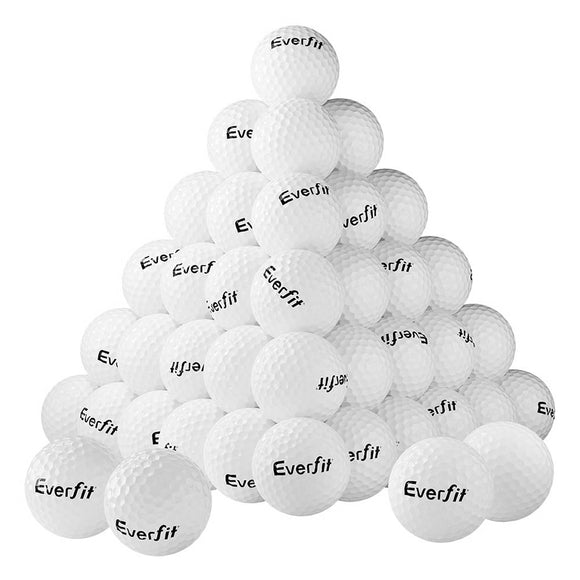 Everfit 60pcs Golf Ball Set Reusable Distance Golf Balls Practice Training - RnR Galore