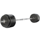 Everfit 78kg Barbell Set Weight Plates Bar Lifting Bench 168cm - RnR Galore