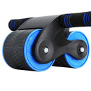 Everfit Ab Roller Automatic Rebound Abdominal Wheel Home Gym Workout Blue - RnR Galore
