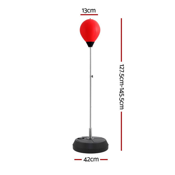 Everfit Adult Punching Bag Stand 150cm Adjustable Freestanding with Gloves and Pump - RnR Galore