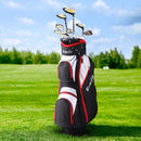 Everfit Golf Clubs Set Men Right Handed Golf Wedges Alloy Driver Golf Stand Bag - RnR Galore