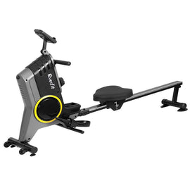 Everfit Rowing Machine 12 Levels Magnetic Rower Fitness Gym Cardio Workout - RnR Galore