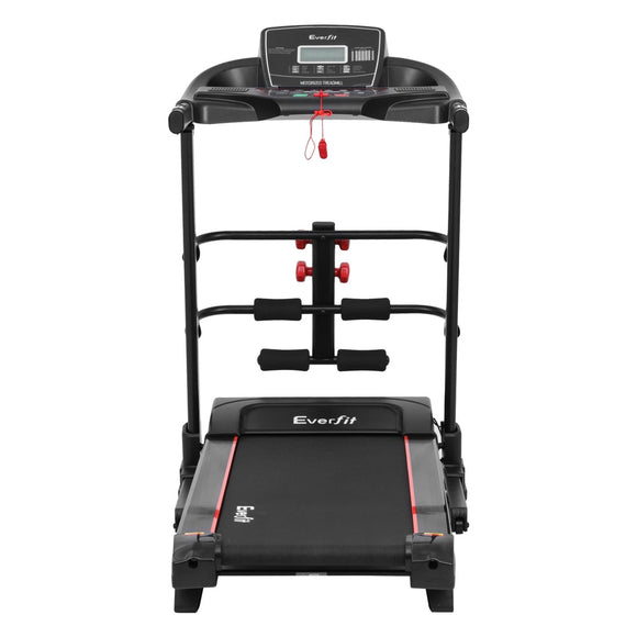Everfit Treadmill Electric Home Gym Fitness Exercise Machine w/ Sit Up Bar 420mm - RnR Galore