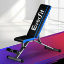 Everfit Weight Bench Adjustable FID Bench Press Home Gym 330kg Capacity - RnR Galore