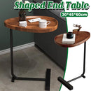 Fashion Snack Side Table C Shaped End Table for Sofa Couch Bed Small Living Room - RnR Galore