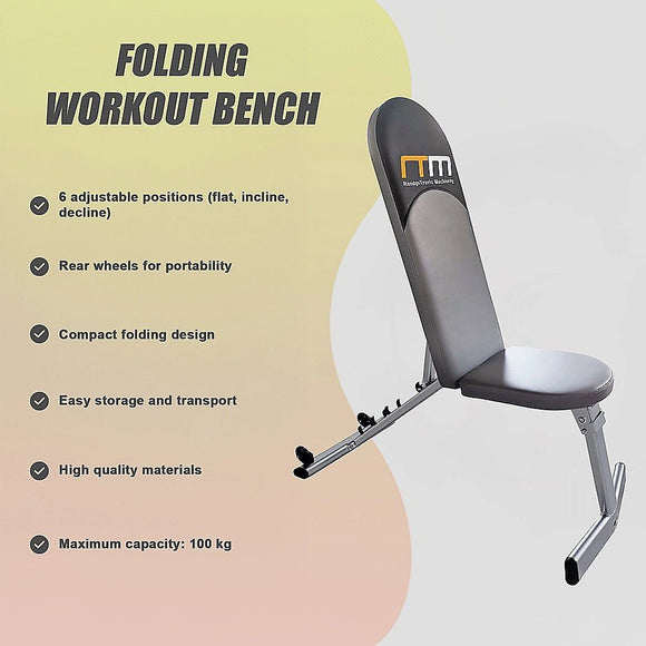 FID Flat Incline Decline Adjustable Bench Press - RnR Galore