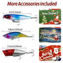 Fishing Lures Tackle Set for Fisher Men, Father, Granpa, Boys - 2025 Christmas Surprise Gift 78pcs - RnR Galore