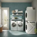 Fits all front - loading washers Fixed - height Drying machine stand V4.0 Machine AU - RnR Galore