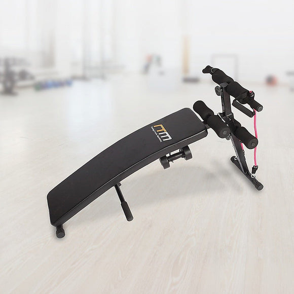 Foldable Incline Sit Up Bench for Home Gym Ab Workout Training - RnR Galore