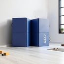 Folding Blue Exercise Mat – Gymnastics, Martial Arts, Yoga, Karate & Judo Training - RnR Galore