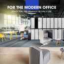 Fortia 6 Door Metal Storage Cabinet Lockers for Gym Office - Black and Grey - RnR Galore