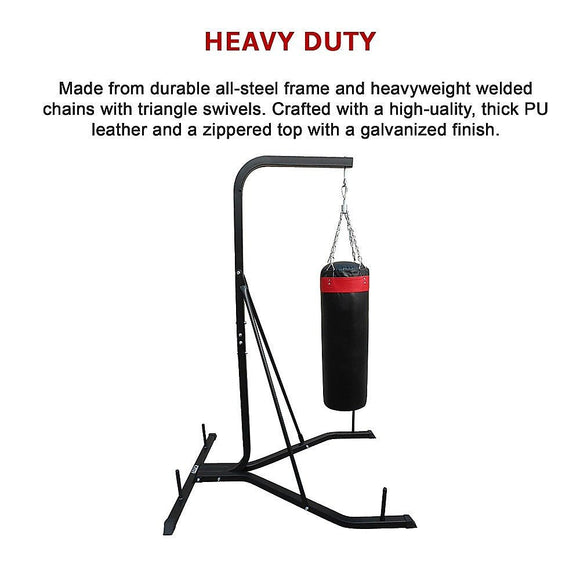 Freestanding 37kg Punching Bag Filled Heavy Duty - RnR Galore