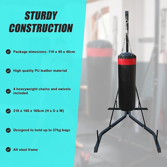 Freestanding 37kg Punching Bag Filled Heavy Duty - RnR Galore
