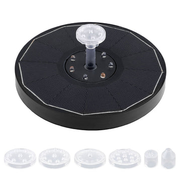 Gardeon Floating Solar Pond Water Fountain Pump Outdoor Fountains LED Light - RnR Galore