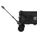 Gardeon Garden Cart with Opening Rear Black - RnR Galore