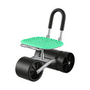 Gardeon Gardening Cart with 360° Swivel Seat | Rolling Work Seat with Adjustable Height & All - Terrain Wheels | 130KG Capacity Heavy Duty Garden Scooter for Back Pain Relief & Vehicle Detailing | Foldable Backrest & Ventilated Seat, Green - RnR Galore