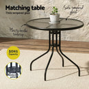 Gardeon Outdoor Dining Set Table and Chairs Patio Garden Furniture Bistro Set - RnR Galore