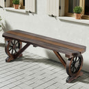 Gardeon Outdoor Garden Bench Seat Wooden Patio Furniture Wagon Dining Chair - RnR Galore