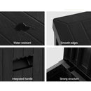 Gardeon Outdoor Storage Box 195L Bench Seat Garden Deck Toy Tool Sheds - RnR Galore