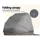 Gardeon Outdoor Sun Lounge Setting Patio Furniture Wicker Sofa Garden Day Bed - RnR Galore