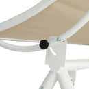 Gardeon Outdoor Swing Chair Garden Lounger Furniture Canopy 2 Seater Beige - RnR Galore