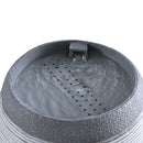 Gardeon Solar Fountain Water Feature Bird Bath Outdoor Garden Cascade 48CM Grey - RnR Galore