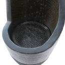 Gardeon Solar Fountain Water Feature Bird Bath Outdoor Garden Cascade 48CM Grey - RnR Galore