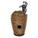 Gardeon Solar Fountain Water Feature Outdoor Cascading Hand Pump Design 80CM - RnR Galore