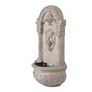 Gardeon Solar Fountain Water Feature Wall Mount Garden Fountains 77CM Beige - RnR Galore