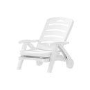 Gardeon Sun Lounger Folding Chaise Lounge Chair Wheels Patio Outdoor Furniture - RnR Galore