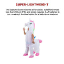 Giant Unicorn Fancy Dress Fan Inflatable Costume Suit - RnR Galore