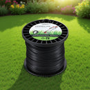 Giantz 100M Whipper Snipper Trimmer Line 2.4mm Star Nylon String Cord Black - RnR Galore