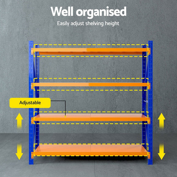Giantz 2Mx1.8M Warehouse Shelving Garage Rack - RnR Galore