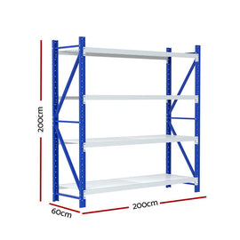 Giantz 2Mx2M Warehouse Shelving Garage Rack - RnR Galore