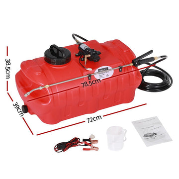 Giantz 50L Weed Sprayer Boom Pump Spot Spray - RnR Galore
