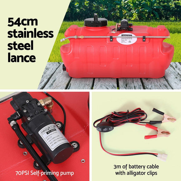 Giantz 50L Weed Sprayer Boom Pump Spot Spray - RnR Galore
