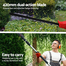Giantz Cordless Pole Hedge Trimmer Garden Pruner Electric Cutter - RnR Galore