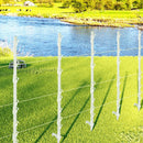 Giantz Electric Fence Posts 20pcs Electric Fence Poly White - RnR Galore
