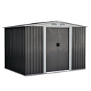 Giantz Garden Shed 2.58x2.07M Sheds Outdoor Storage Workshop Metal Shelter Sliding Door - RnR Galore
