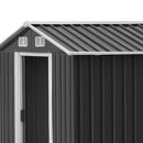 Giantz Garden Shed 2.58x3.14M w/Metal Base Sheds Outdoor Storage Workshop Shelter Sliding Door - RnR Galore