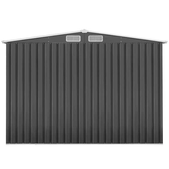 Giantz Garden Shed 2.6x3.9M w/Metal Base Sheds Outdoor Storage Workshop Tool Shelter Sliding Door - RnR Galore