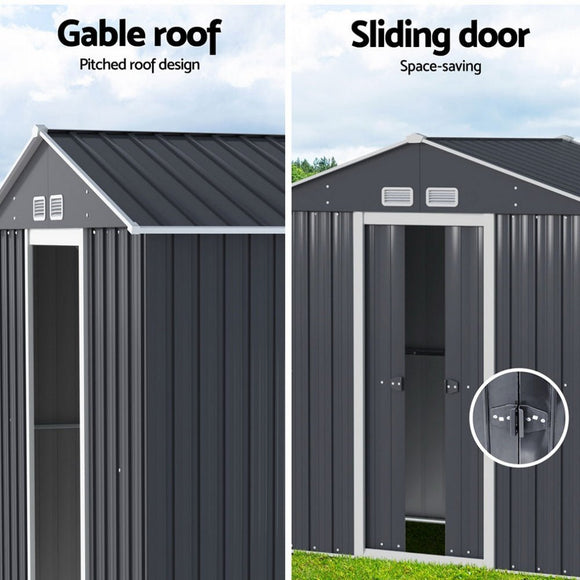 Giantz Garden Shed 3.22x1.96M Outdoor Storage Tool Workshop House Shelter - RnR Galore
