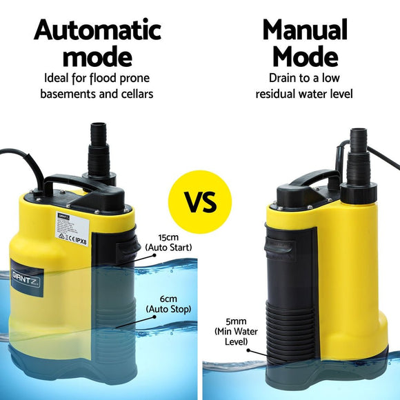 Giantz Garden Water Submersible Pump 400W Dirty Bore Sewerage Tank Well Steel - RnR Galore